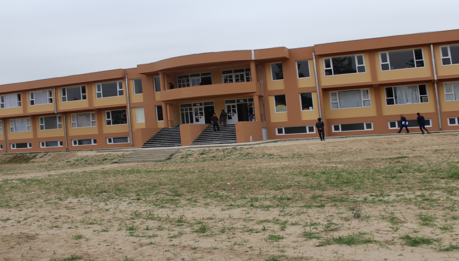 گزارش از اعمار ساختمان تدریسی موسسه تحصیلات عالی در مرکز ولایت فاریاب