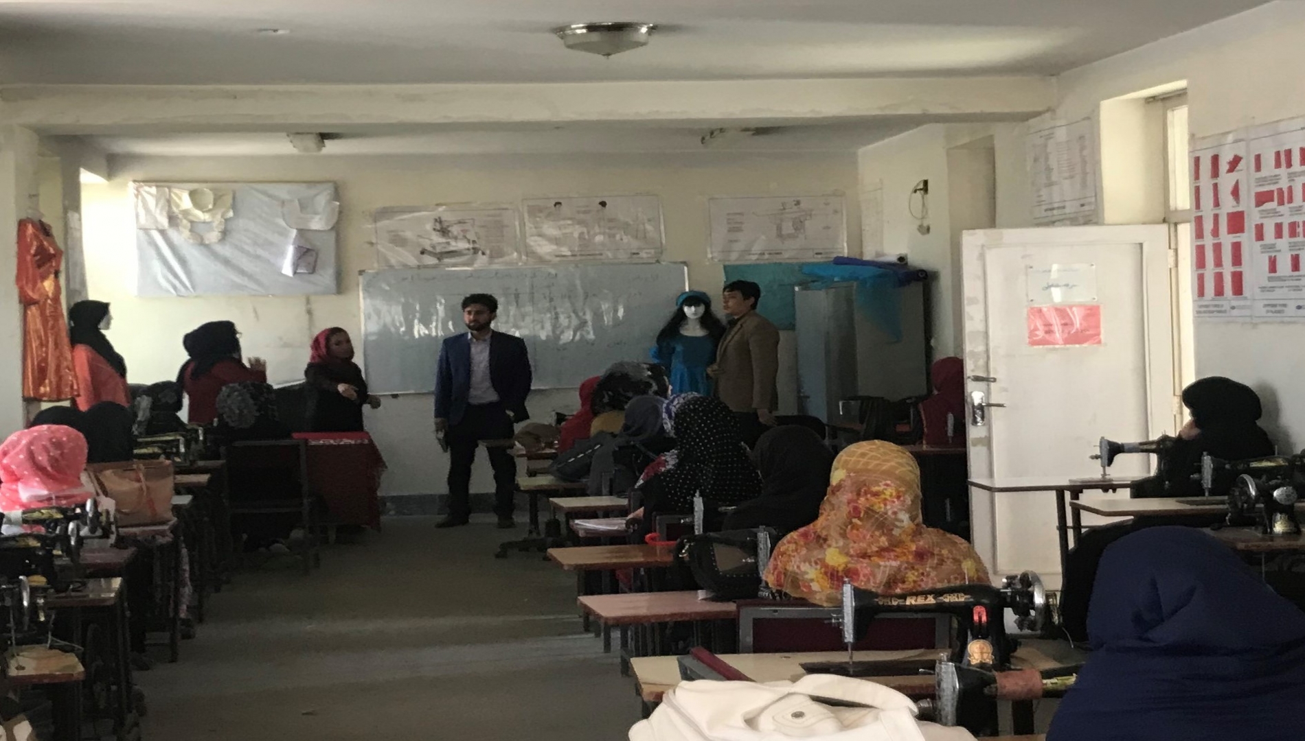 گزارش از  پروژه مرکز آموزشی های فنی وحرفه ی افغان وهند